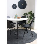Oslo söögitool, kunstnahk, must, mustad jalad Söögilauatoolid, taburetid, pingid Homewell 14