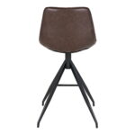 Monaco letitool, kunstnahk, pruun, mustad jalad Söögilauatoolid, taburetid, pingid Homewell 10