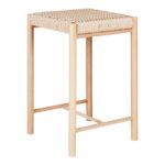 Abano lounge tool naturaalse vitstest istmega, paplipuit, naturaalne Söögilauatoolid, taburetid, pingid Homewell 5