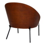 Canelas tugitool, helehall, tumepruuni seljatoe ja musta värvi jalanõudega Salongi- ja köögimööbel