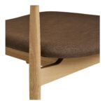 Olvera tugitool, tamm, naturaalne/pruun Salongi- ja köögimööbel