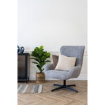 Bescia tugitool pöörleva funktsiooniga, tumehall Salongi- ja köögimööbel