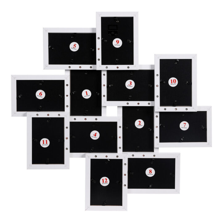 Fotoraam 63.3×63.3×3.6cm valge Pildiraamid