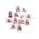 Fotoraam 63.3×63.3×3.6cm valge Pildiraamid