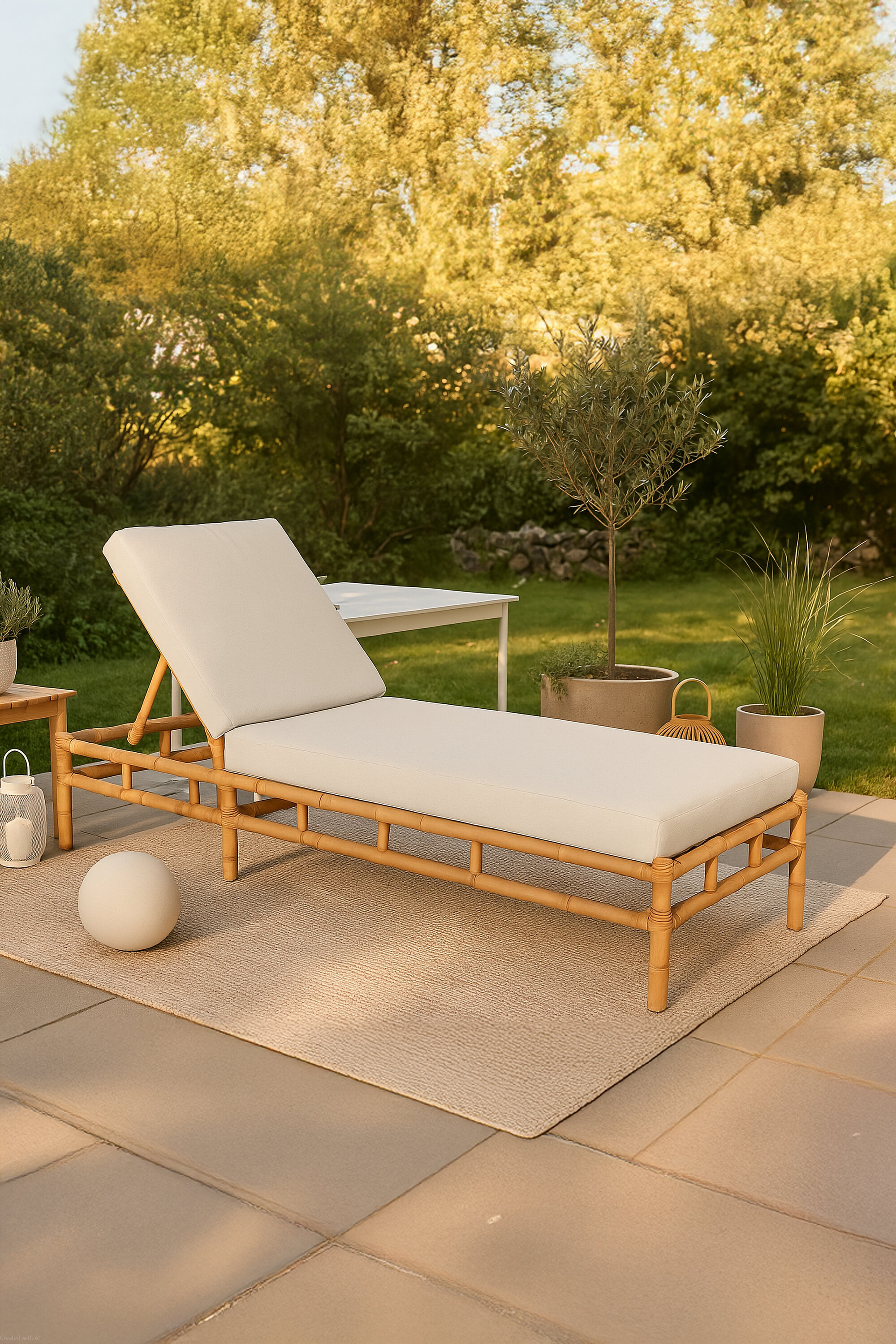 Cane Sun Lounge Aiamööbel Homewell