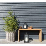 Benidormi pink, tiikpuu, naturaalne, 90x30x49 cm Elutoamööbel Homewell 12