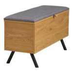 Barco panipaigaga pink, tammepuu imitatsioon, 92x33x48 cm Elutoamööbel Homewell 15