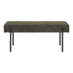 Swindoni pink, bouclé, tumeroheline, sinepi jalad, 100x36x42,5 cm Elutoamööbel