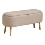 Harlow pink panipaigaga, bouclé, beež, 95x37x45 cm Elutoamööbel Homewell 11