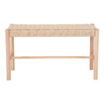 Abano naturaalsest vitstest istmega pink, paplipuit, naturaalne, 80x35x45 cm Elutoamööbel Homewell 9
