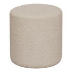 Ejby pouf, bouclé, beež, ø34×36 cm Elutoamööbel Homewell 3