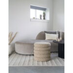 Brooklyni panipaigaga puhv, bouclé, beež, ø44×44 cm Elutoamööbel Homewell 6