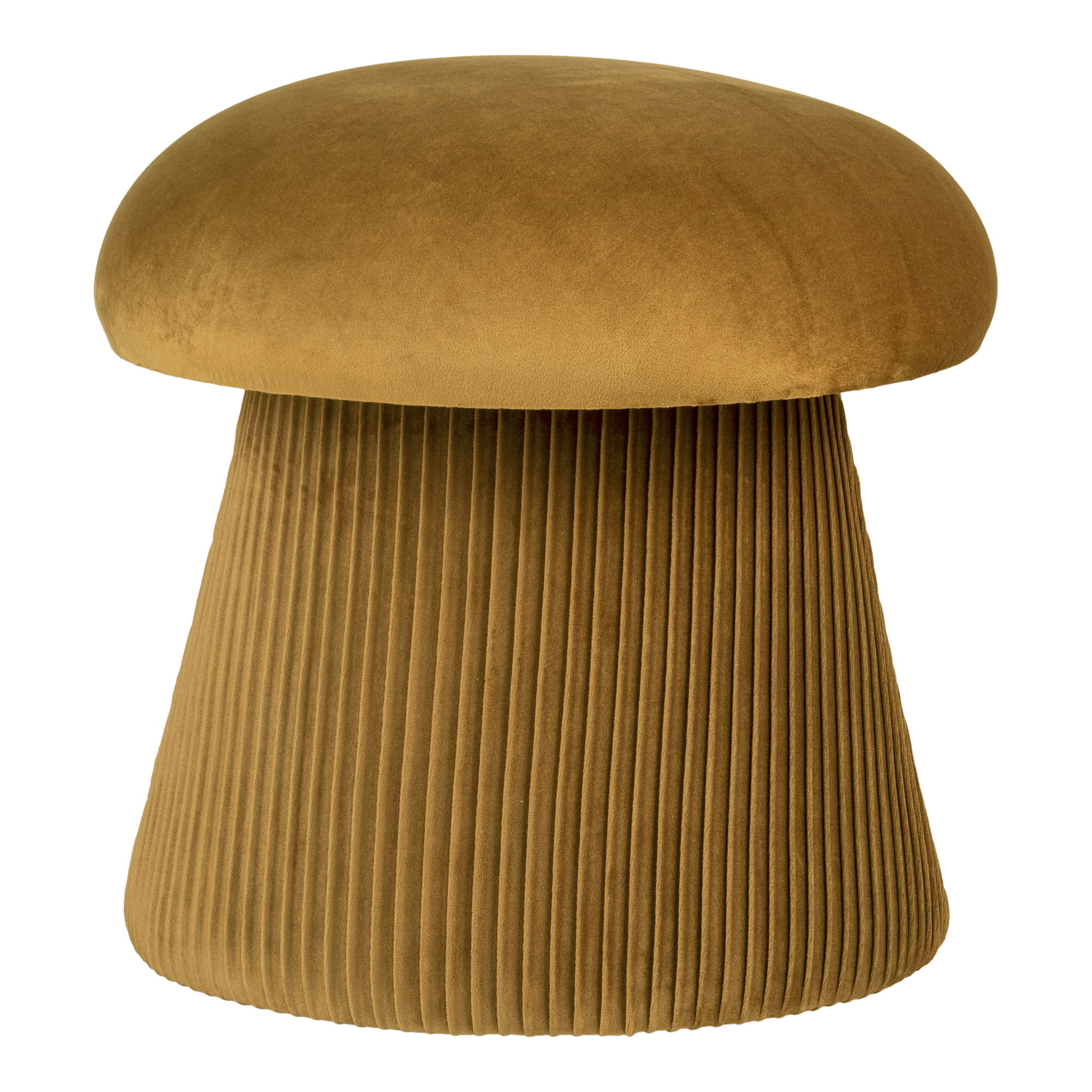 Hamptoni pouf, samet, ooker, ø41×39 cm Elutoamööbel Hamptoni pouf, samet, ooker, ø41×39 cm Elutoamööbel