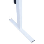 Lauajalg ERGO FIT 1-mootoriga, valge Kontorimööbel