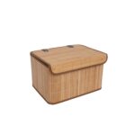Kast MAX BAMBOO 28x20xH18cm, kaanega, bambusest Kangast karbid Kangast karbid