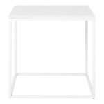 Vita abilaud, valge, valge raam, 45x45x45 cm Diivanilauad ja abilauad 6