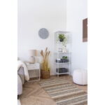 Vita abilaud, 1 sahtliga, valge, valge raam, 40x40x55 cm Diivanilauad ja abilauad Homewell 10