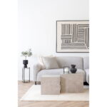 Praha kohvilaud, marmori imitatsioon, beež, 2 tk komplekt Diivanvoodid