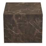 Praha kohvilaud, marmori imitatsioon, pruun, 2 tk komplekt Diivanvoodid