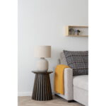 Osaka abilaud, tammevineer, suitsutatud, ø40×50 cm Tundmatu