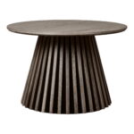 Osaka kohvilaud, tammespoon, suitsutatud, ø70×45 cm Diivanvoodid