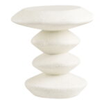 Blackburni abilaud, fiibersavist, valge, ø36×45,5 cm Diivanilauad ja abilauad Homewell 6