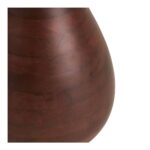 Heide abilaud, mangopuit/marmor, tumepruun/valge, ø40×41 cm Diivanilauad ja abilauad