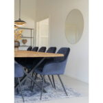 Touloni söögilaud lainelise servaga, tamm, naturaalne Söögilauad Homewell 13