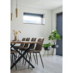 Touloni söögilaud lainelise servaga, tamm, naturaalne Söögilauad Homewell 16