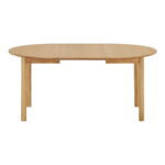 Bundabergi söögilaud, tammevineer, pikendusplaatidega, ø120×120-170-220×75 cm Söögilauad Homewell 15