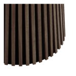 Osaka söögilaud, tammevineer, suitsutatud, ø120×75 cm Söögilauad