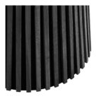 Osaka söögilaud, tammevineer, must, ø120×75 cm Söögilauad