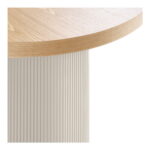 Solva söögilaud, saarepuu, naturaalne/liiv, 100x220x75 cm Söögilauad