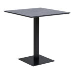 Fano kohvikulaud, melamiin, tume kivi imitatsioon, must metalljalg, 70x70x75 cm Diivanilauad ja abilauad Homewell 11