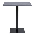 Fano kohvikulaud, melamiin, tume kivi imitatsioon, must metalljalg, 70x70x75 cm Diivanilauad ja abilauad Homewell 10