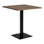 Lignano kohvikulaud, suitsutatud tamm, must metalljalg, 70x70x75 cm Diivanilauad ja abilauad Homewell 6