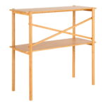 Manaus konsoollaud, bambus, naturaalne, 83x32x80,5 cm Diivanilauad 8