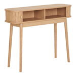 Nikko konsoollaud, 2 ust, naturaalne, 100x30x80 cm Diivanilauad Homewell 11
