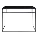 Vita kirjutuslaud, must, musta raamiga, 100x45x75 cm Kontor Homewell 17