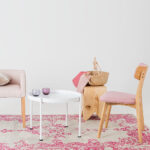 Kohvilaud HANNA METAL 601F valge Elutoamööbel Homewell 8