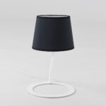 Laualamp SHADE LAMP vari musta jalaga valge Laualambid Homewell 7