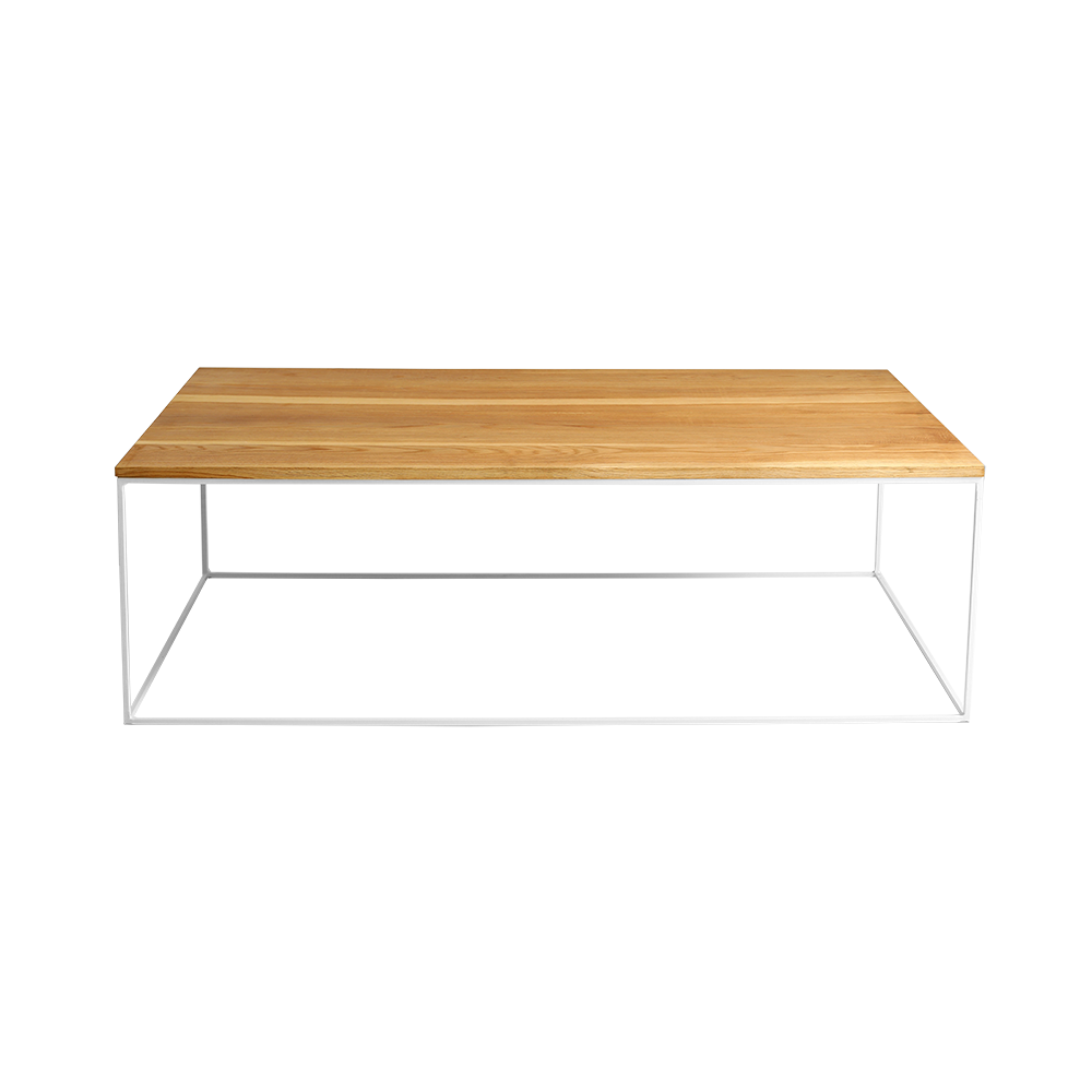 Kohvilaud TENSIO WOOD 140×80 tammespoon valge Elutoamööbel Kohvilaud TENSIO WOOD 140×80 tammespoon valge Elutoamööbel