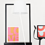 Põrandalamp SHADE LAMP valge vari valge jalg Põrandalambid Homewell 8