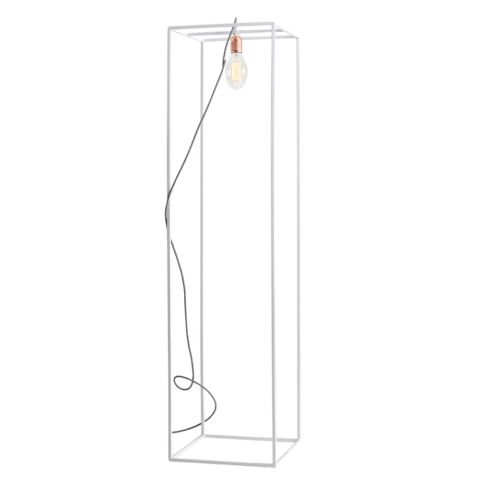 Põrandalamp METRIC Põrandakate S valge Põrandalambid