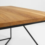 Kohvilaud MEMO WOOD 80 tammespoon must Elutoamööbel Homewell 8