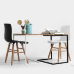 Diivanilaud LUPE 60 tammepuit valge Elutoamööbel Homewell 9