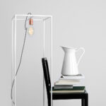 Põrandalamp METRIC Põrandakate S valge Põrandalambid Homewell 8