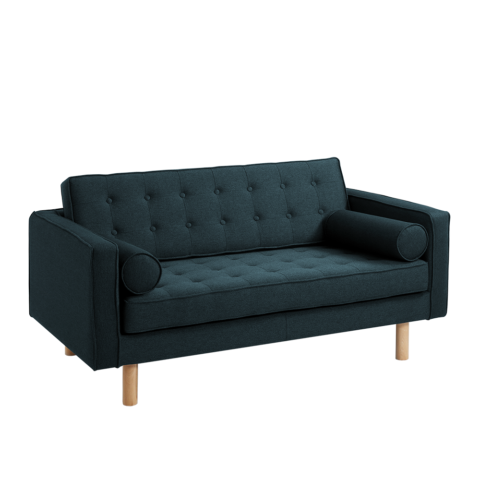 Kahekohaline diivanvoodi TOPIC WOOD Sügavmereroheline (et37) Naturaalne Diivanvoodid