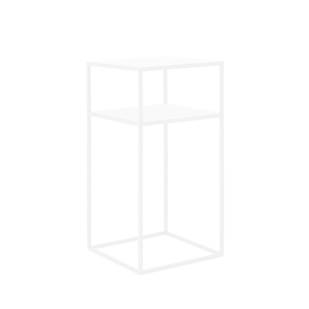 Kohvilaud TENSIO 2korruse metall 30 valge Elutoamööbel Kohvilaud TENSIO 2korruse metall 30 valge Elutoamööbel