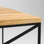 Kohvilaud MEMO WOOD 100×60 tammespoon must Elutoamööbel Homewell 9